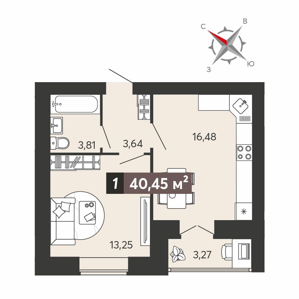 Продается 1 комнатная квартира по ул. 8 Марта 31 ,  в ЖК «8 Марта».

В наличии 1 комнатная  в ЖК «8 Марта», строение 2 , корпус 5. Сдача 3 квартал 2026 года. Кирпичный, 17-этажный дом.

Общая площадь квартиры 40,45кв.м. .Жилая площадь 13,25 кв.м. .Площадь кухни 16, 48кв.м. .Санузел совмещенный 3,81 